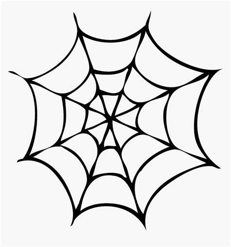 Transparent Spider Web Clip Art Spider Web Black And White Hd Png