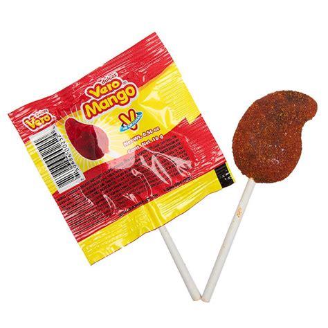 Vero Mango Chili Lollipops 40 Piece Bag Candy Warehouse