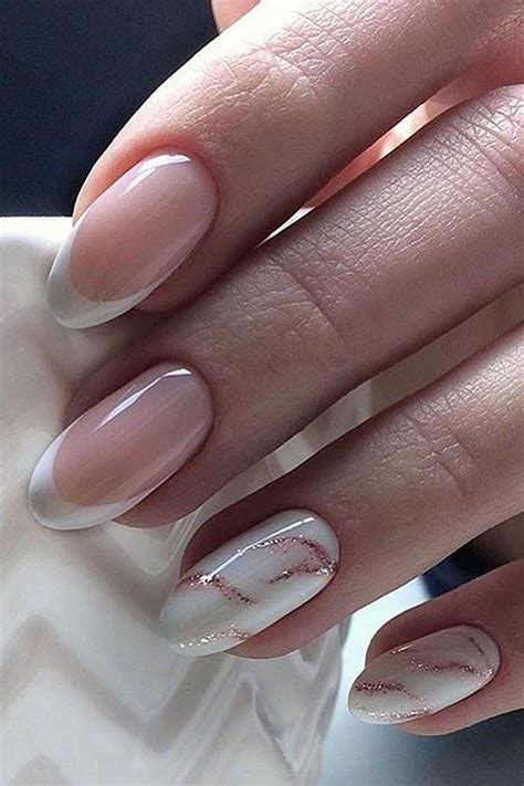 80 Wedding Natural Gel Nails Design Ideas For Bride In 2019 Styles
