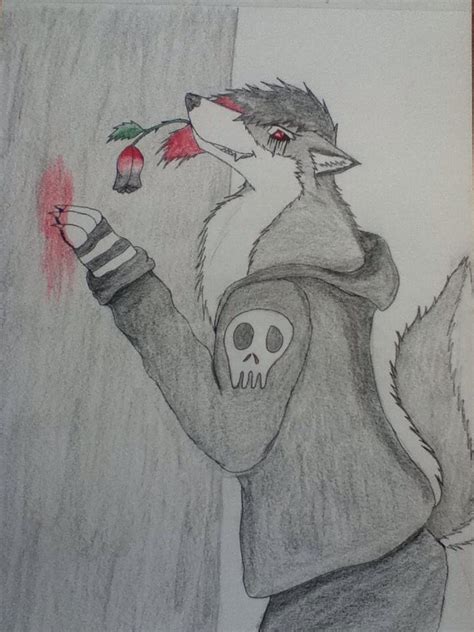 Emo Wolf By 715kibawolf On Deviantart