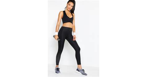 Boohoo Fit High Waisted Running Leggings The Best Workout Clothes
