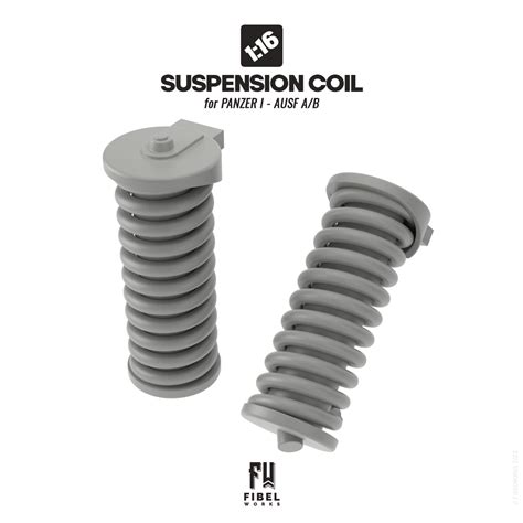 Stl File Panzer I Ab Suspension Coil・3d Printing Model To Download・cults