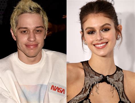 Pete Davidson 25 And Kaia Gerber 18 Hang Out In NYC