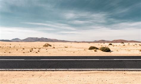 Empty Desert Road With Copy Space Stock Photo Download Image Now Istock