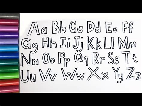Learning the chinese alphabet is very important because its structure is used in every day conversation. ABC Song | learn to write and Color ABC Letter Alphabets ...