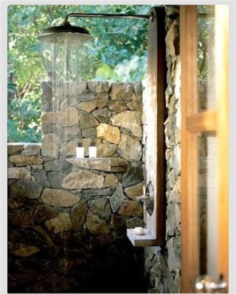 61 Best Rustic Outdoor Bathshower Ideas Images On Pinterest Outdoor Showers Outside Showers
