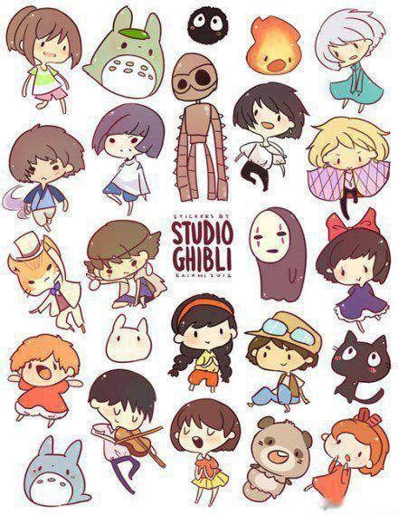 Cute Ghibli Characters Found It On Facebook Ghibli