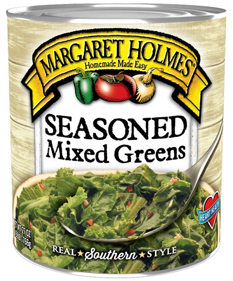 Seasoned Mixed Greens Margaret Holmes