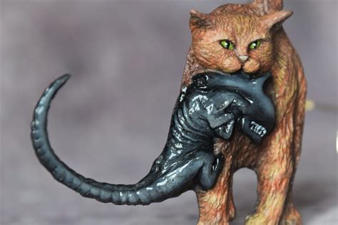 Baby Alien Cat Toy Magnet Predator Alien Alien Xenomorph Etsy