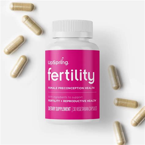 upspring fertility supplement for women natural capsules