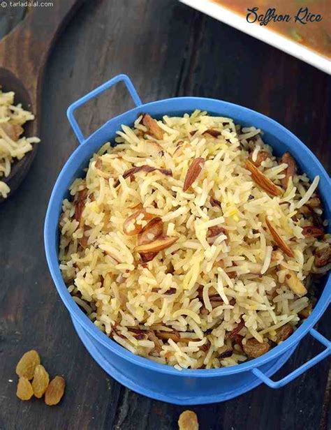 Saffron Rice Kesar Chawal Recipe Lebanese Recipes
