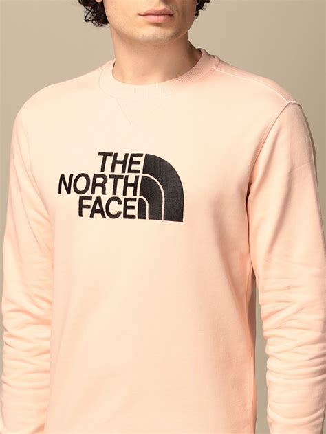 The North Face Sweatshirt For Man Pink The North Face Sweatshirt