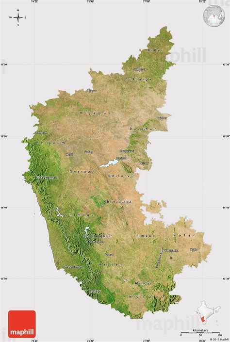 Collection Of Over Karnataka Map Images Stunning Full K
