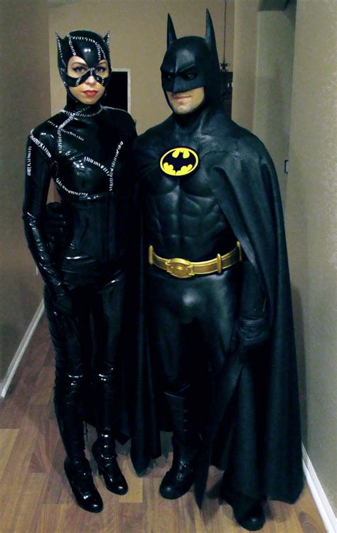 Catwoman From Batman Returns And Batman Michael Keaton 1989 Costumes These Are Still A