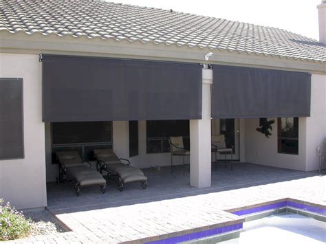 Create a private, cool patio, deck or sunroom space. Roll Down Patio Shades Phoenix | AAA Sun Control