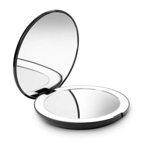 Mua Led Lighted Travel Makeup Mirror 1x10x Magnification Daylight Led Compact Portable