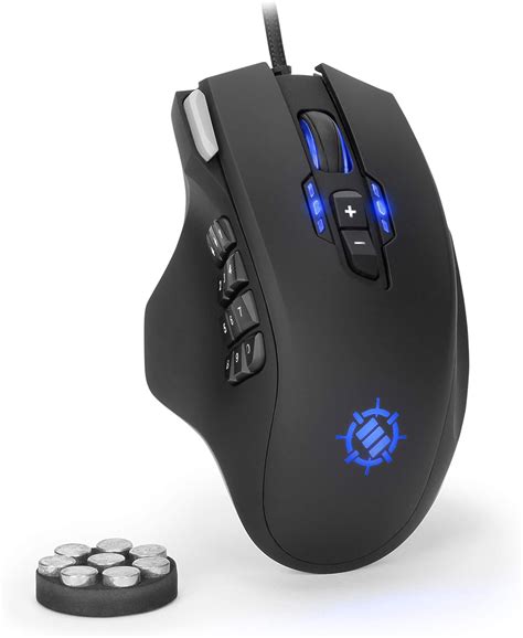 Enhance Theorem 2 Mmo Mouse With 13 Programmable Side Buttons Rgb