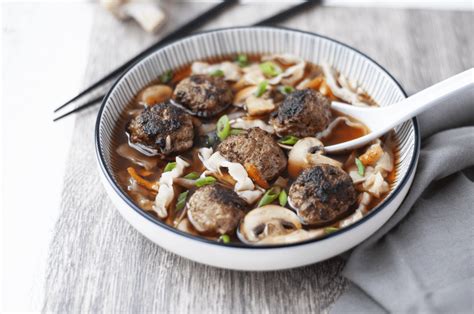 Interestingly enough, there was once a time—somewhere back in the distant '70s—when people were actually excited about cook. Easy Peasy Keto Wonton Soup | Peace Love and Low Carb