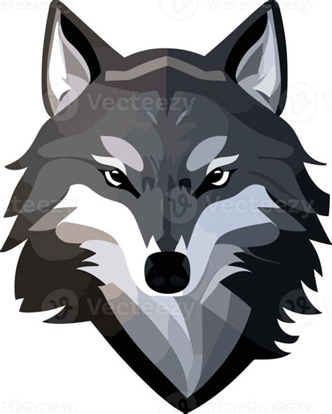 Grey Wolf Logo Ai Generative 29108105 Png