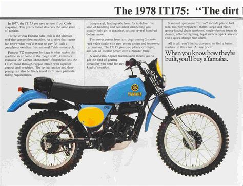 Yamaha It175d