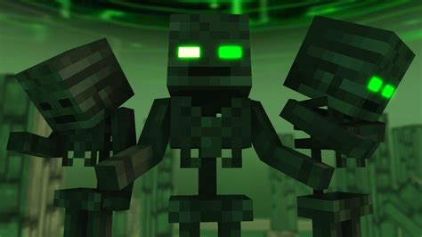 Wither Skeleton Destiny Minecraft Music Animation Youtube