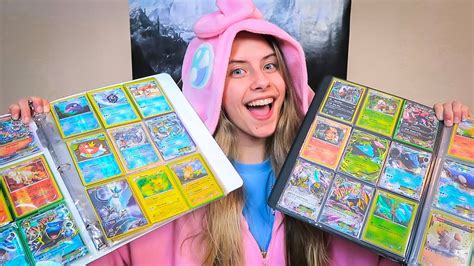 My Entire Pokemon Card Collection 20 Binders Soar Butters Youtube