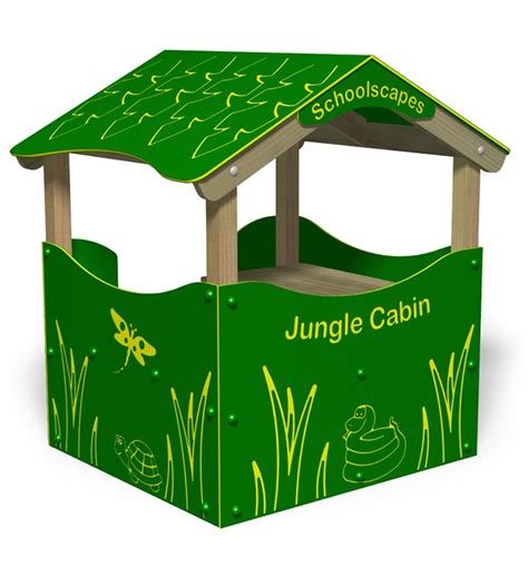 Rain Forest Cabin Playground Cabin For Schools