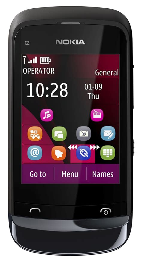Nokia C2 02 Touch And Type Slider Phone