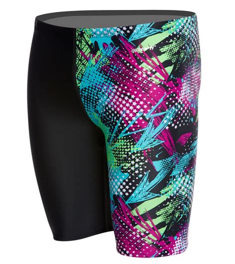 Sporti Splash Of Color Jammer Swimsuit At