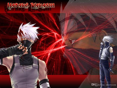 Japanese Anime Anbu Naruto Kakashi Hatake Cosplay