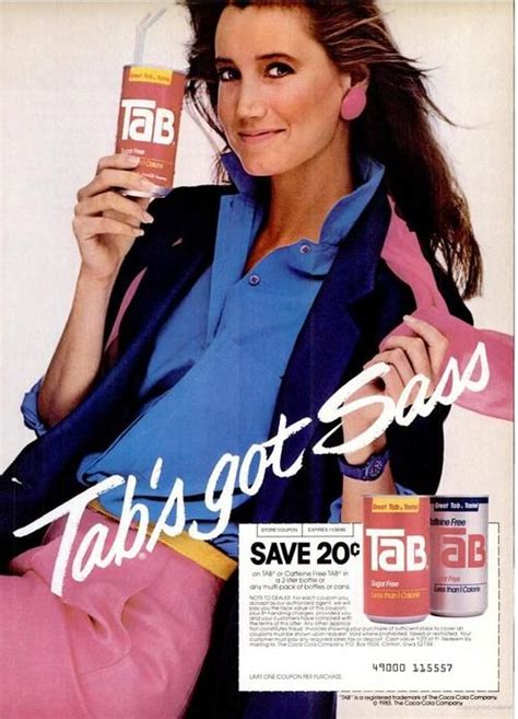 80s Tab Ad 80s Ads Vintage Advertisements Old Ads