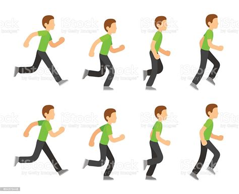 Running Man Animation Stock Illustration Download Image Now Istock