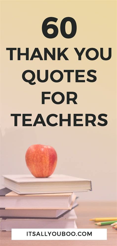 20 Teacher Quotes Inspirational Thank You Ideas Pangkalan