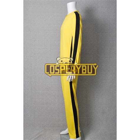 The Game Of Death Bruce Lee Yellow Jumpsuit Cosplay Costume