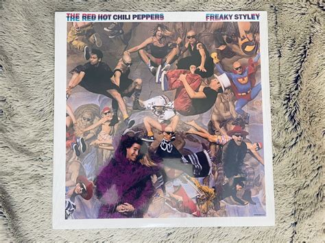 SEALED Red Hot Chili Peppers Freaky Styley Vinyl LP Record Out Of