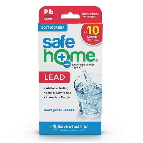 Safe Home Do It Yourself Lead In Water Test Kit Sh Pbdiy1 The Home Depot