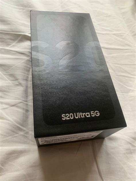 Samsung Galaxy S20 Ultra 5g Brand New Box Sealed Unlocked Black In
