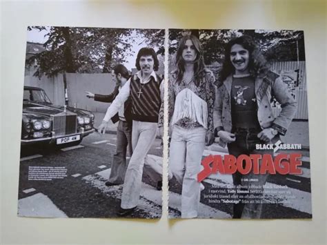 Black Sabbath Ozzy Tony Iommi Geezer Ward Helloween Kiske Clippings