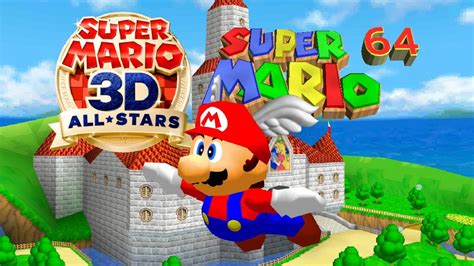 Super Mario 3d All Stars 1 Super Mario 64 Youtube