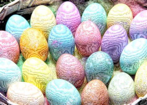 Fancy Easter Eggs Photograph By Diana Haronis