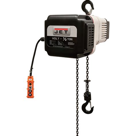 Jet Volt Series Electric Chain Hoist — 12 Ton Capacity 15ft Lift 1