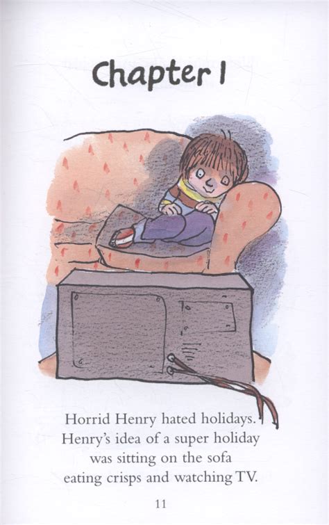 Horrid Henrys Holiday By Simon Francesca 9781842557235 Brownsbfs