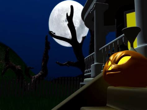 Dark Halloween Night 3d Screensaver For Windows Free