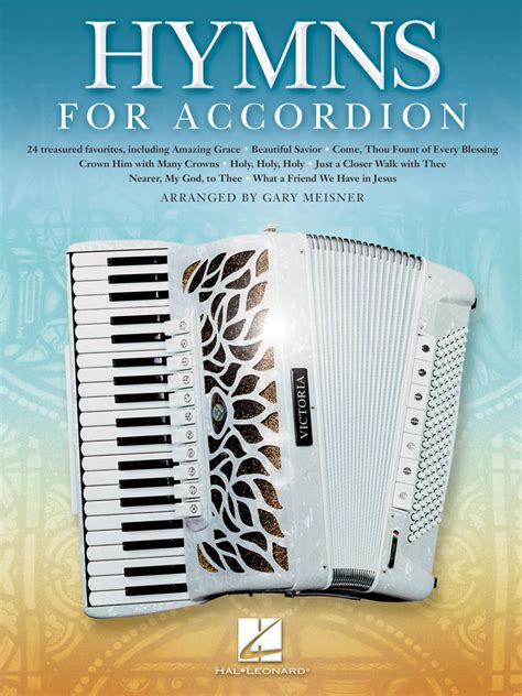 Hal Leonard Hymns For Accordion Meisner Book Long And Mcquade