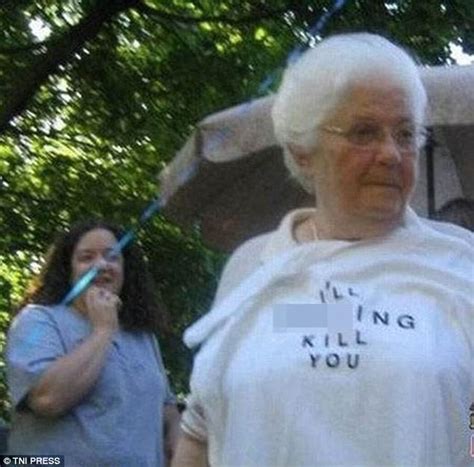 Old People Wear Very Inappropriate T Shirts Daily Mail Online