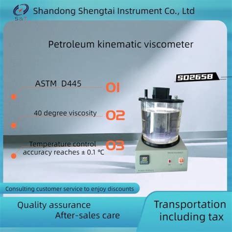 Astm D Automatic Oil Kinematic Viscosity Tester Viscometer China My
