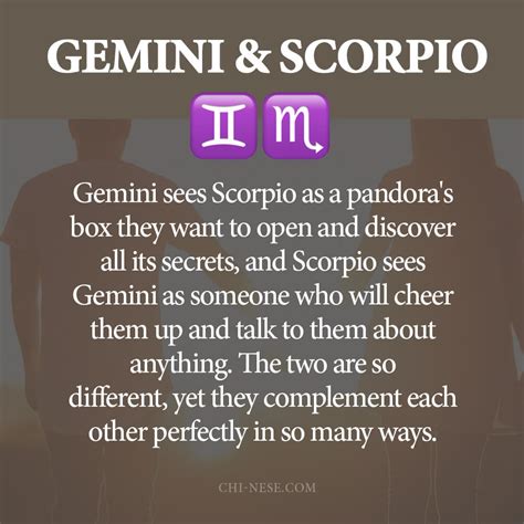 4 Reasons Why Are Gemini So Attracted To Scorpio No Its Not Just Looks