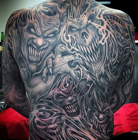 90 Demon Tattoos For Men Devilish Exterior Design Ideas Demon