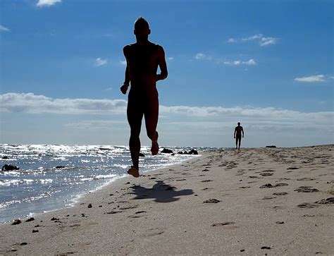 Naked Run Fuerteventura Beach Naked Running