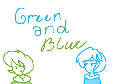 Green And Blue Adelya Folioscope